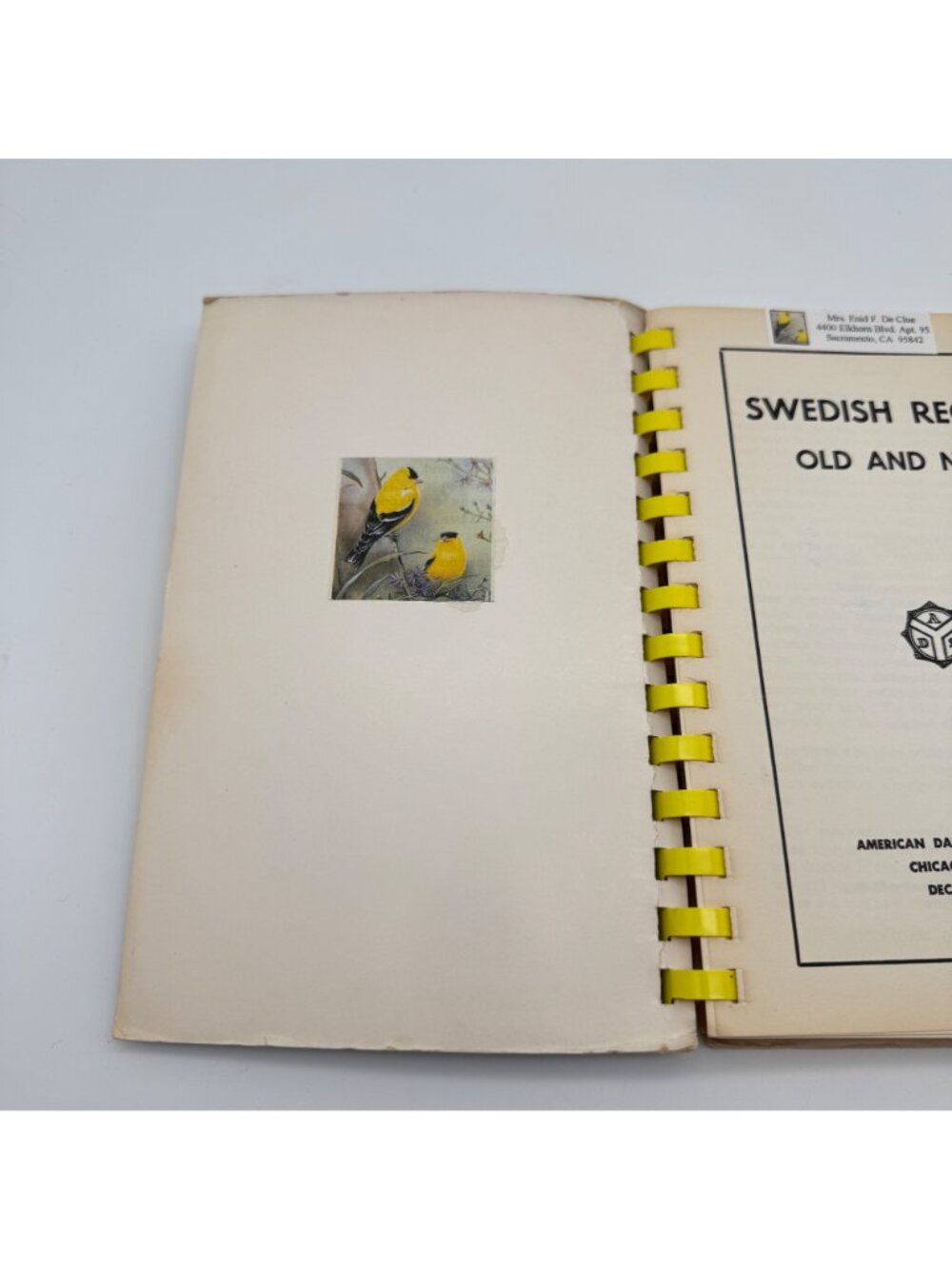 Vintage Swedish Recipes Cookbook American Daughters of Sweden 1971 - Picture 4 of 10